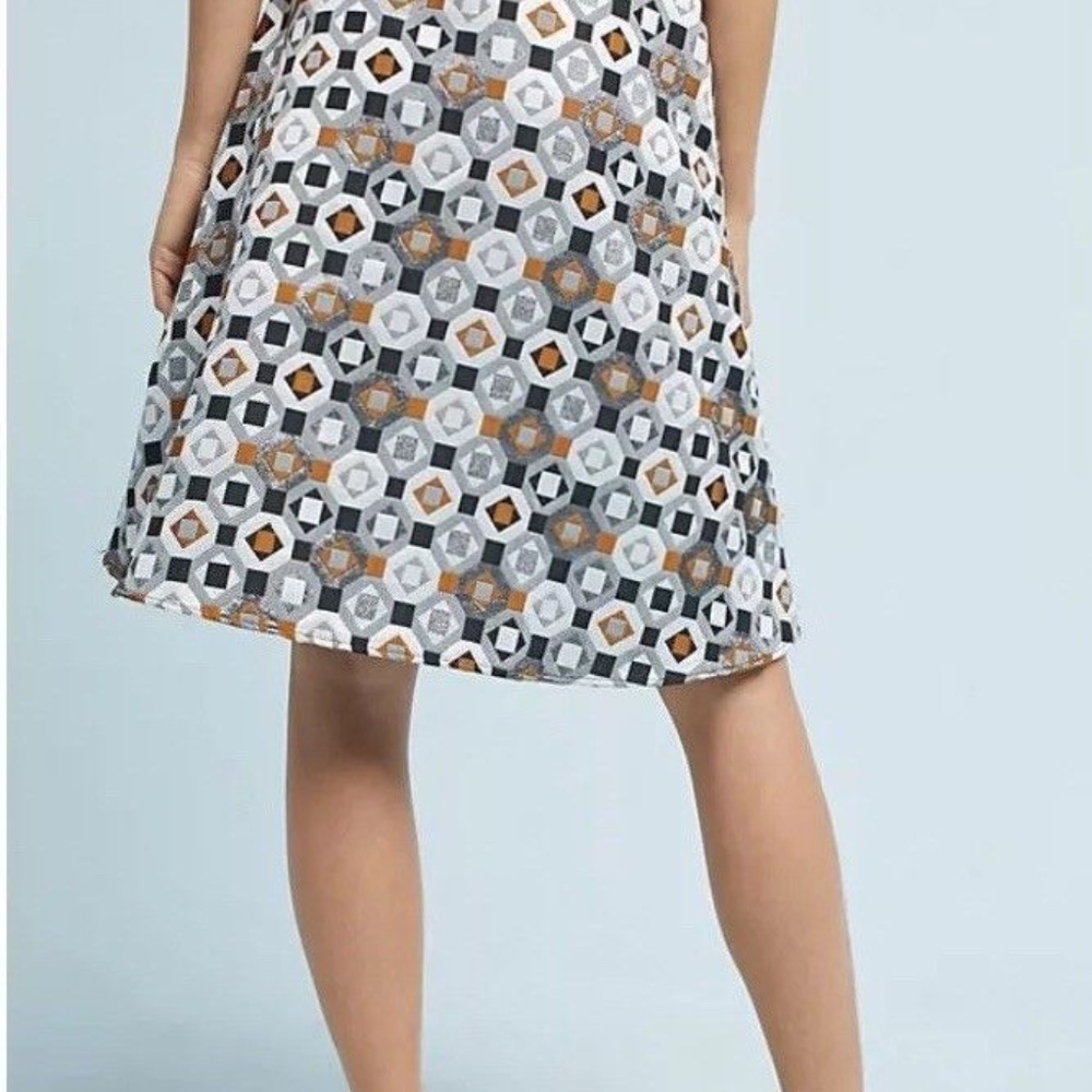 EVA FRANCO Metallic Geo Jacquard Skirt - Picture 3 of 10